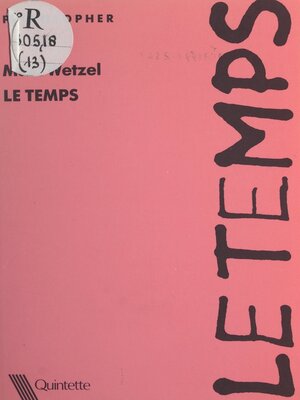 cover image of Le temps
